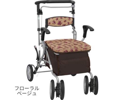 楽歩デュオST フローラル・ベージュ